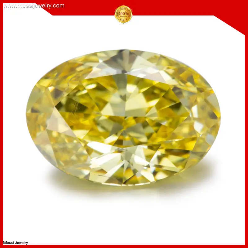 5ct Oval Yellow Lab Grown Diamond - High-End Technology Jewelry Making 1