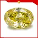 5ct Oval Yellow Lab Grown Diamond - High-End Technology Jewelry Making 1