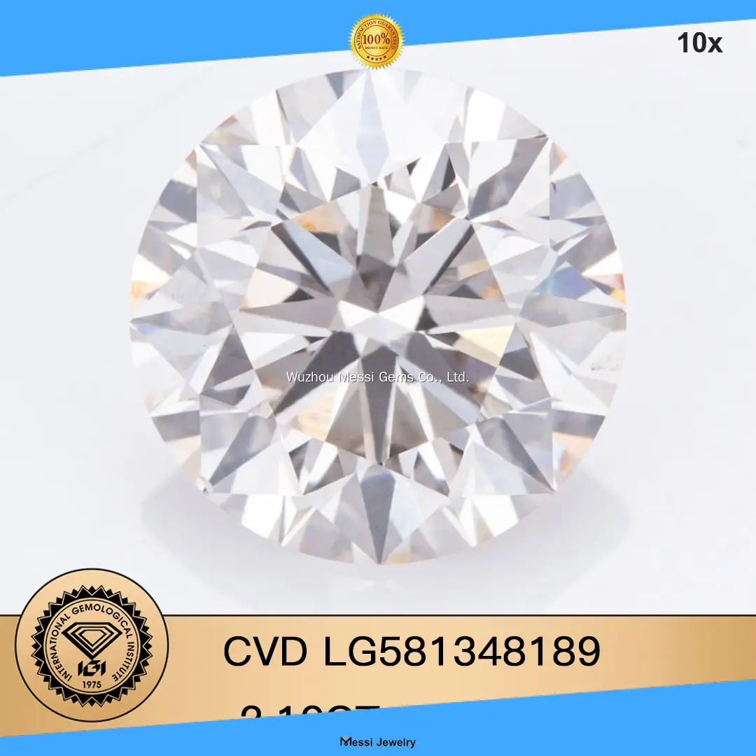 Lab Grown Round Diamond Collection Up to 10ct - Daily Updates Available 1