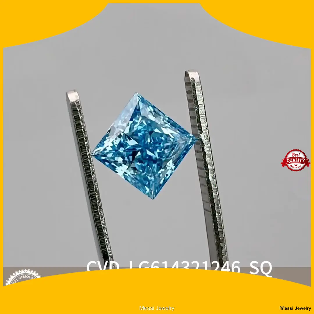 2.17CT Princess Lab Diamond - IGI Certified for Custom Jewelry 1