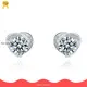 Moissanite Stud Earrings with GRA Certificate and Wholesale Pricing1 1