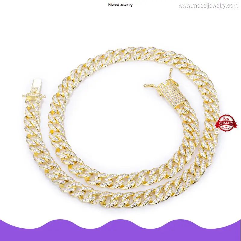 925 Sterling Silver Cuban Chain Bracelet for Men 1