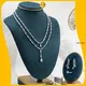 Customize Lab Diamond Tennis Set - Messi Jewelry 1