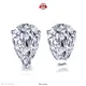 Messi Jewelry Moissanite Martini Stud Earrings 1