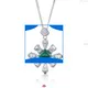 925 Silver Moonstone Pendant - Exquisite Quality & Service 1