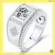 Men's Moissanite Rings with GRA Certificate 1