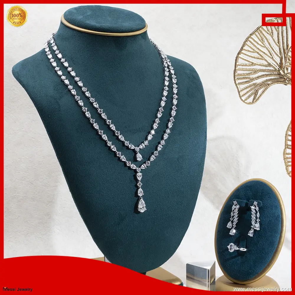 Customize Lab Diamond Tennis Set - Messi Jewelry1 1