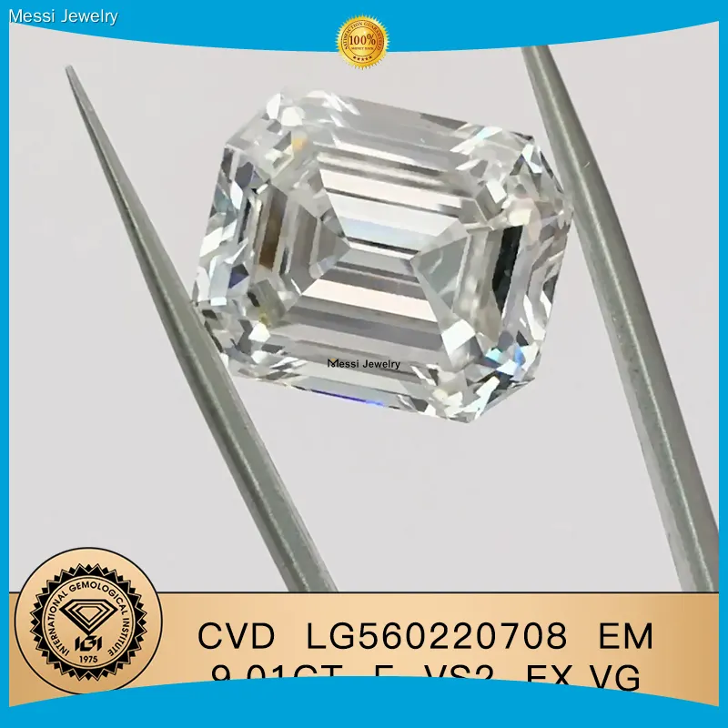 9.01CT Emerald Lab Grown Diamond - IGI Certified - Perfect for Custom Jewelry 1