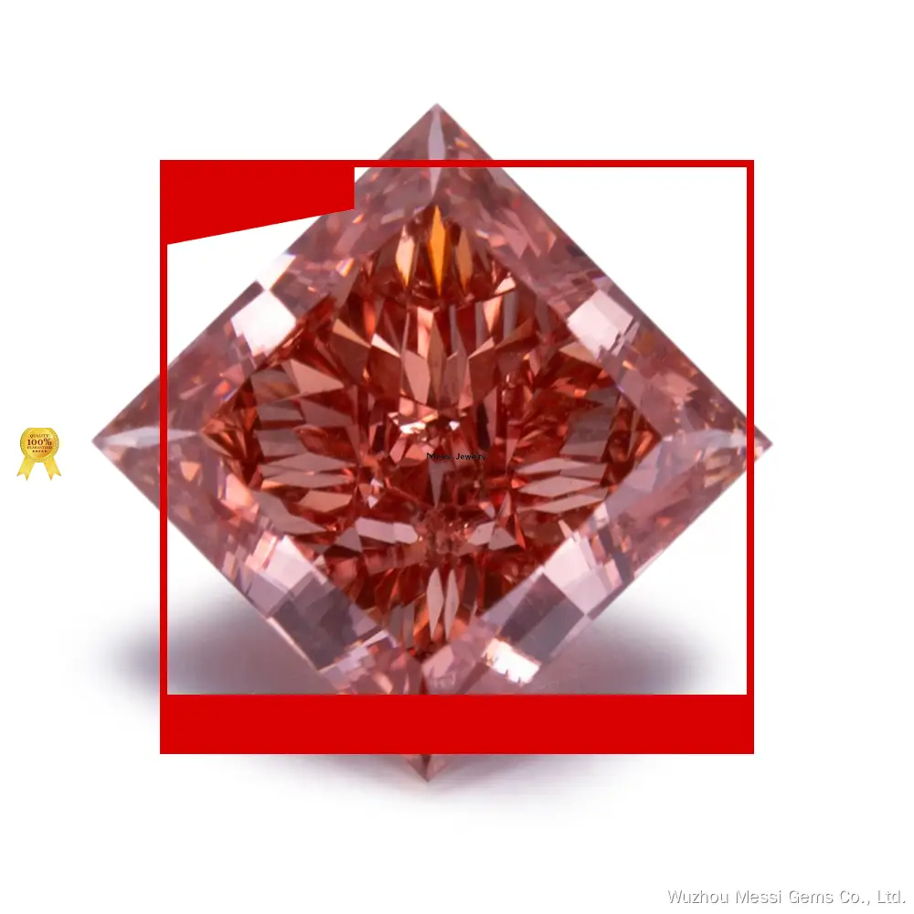 Princess Cut Lab Diamond Engagement Ring 1