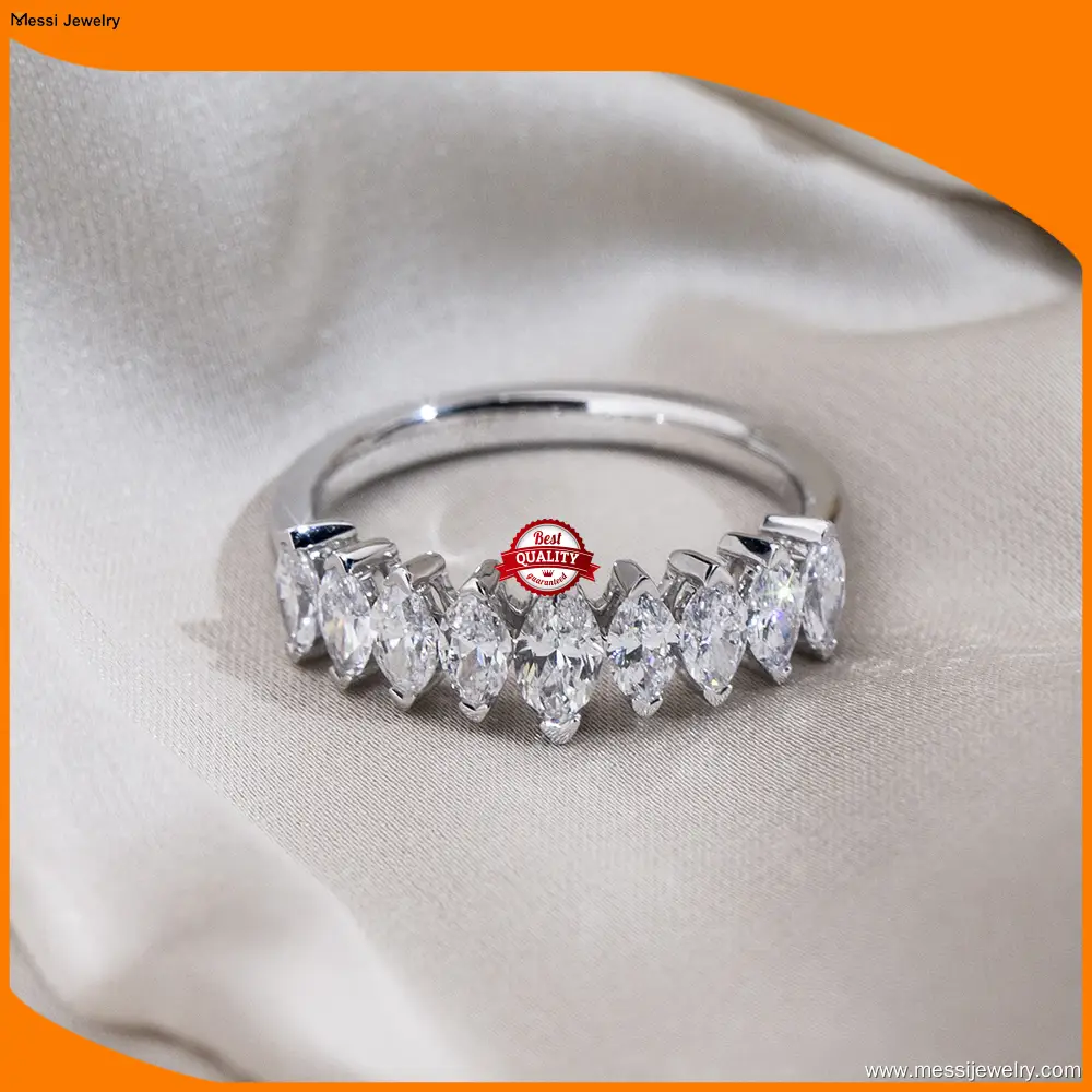 Custom 925 Silver Jewelry with Lab Grown Diamonds & Gemstones1 1