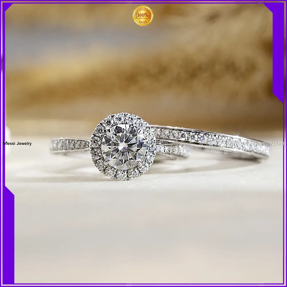 Custom 925 Silver Jewelry Set with Lab Grown Diamonds 1
