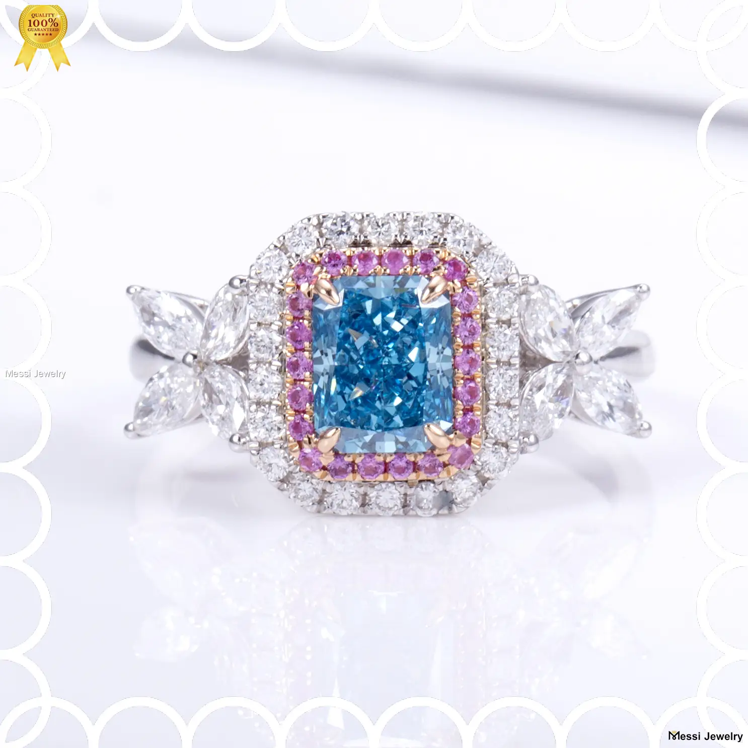 5.07CT Lab Diamond Ring with IGI Certificate 1