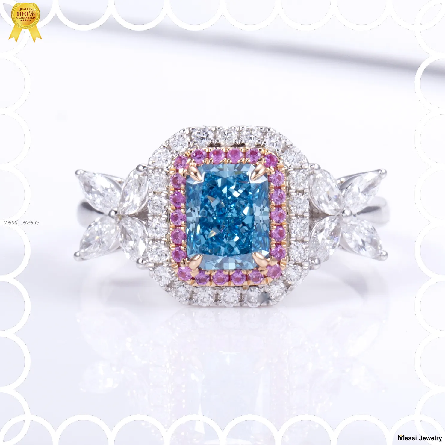 5.07CT Lab Diamond Ring with IGI Certificate 1