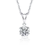 High-Tech White Gold Moissanite Necklace - Quality Innovation 1