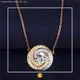 Custom Gold Moissanite Necklace - 14k Gold Women's Jewelry 1