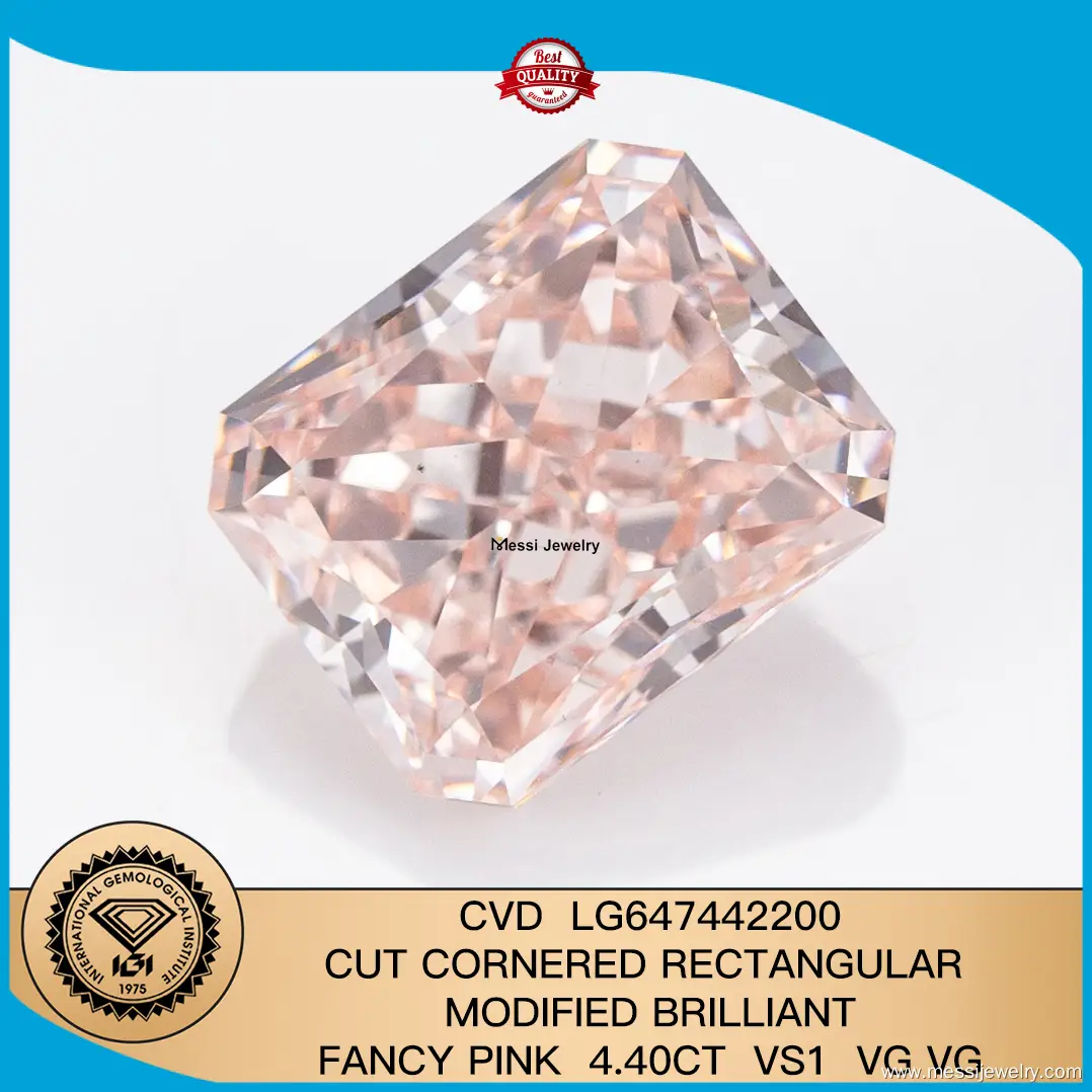 Radiant 4.40CT Lab Grown Diamond 1