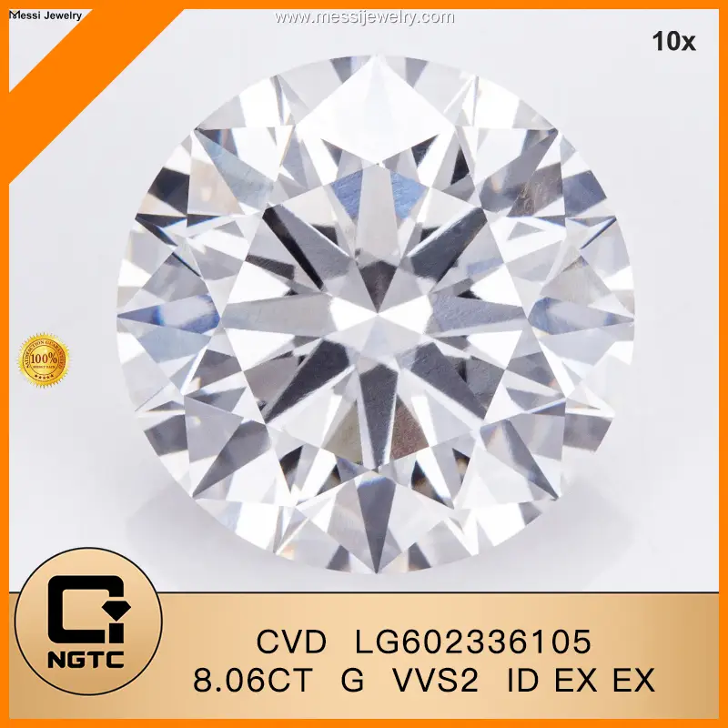 5ct Lab Diamond - IGI Certified, Perfect Symmetry & Cut 1