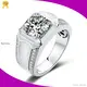 Men's Moissanite Ring with GRA Certificate 1
