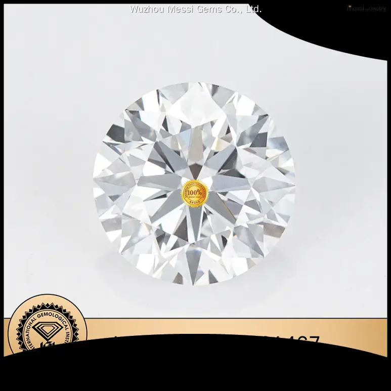 1.02CT Round Synthetic Diamond - IGI Certified 1
