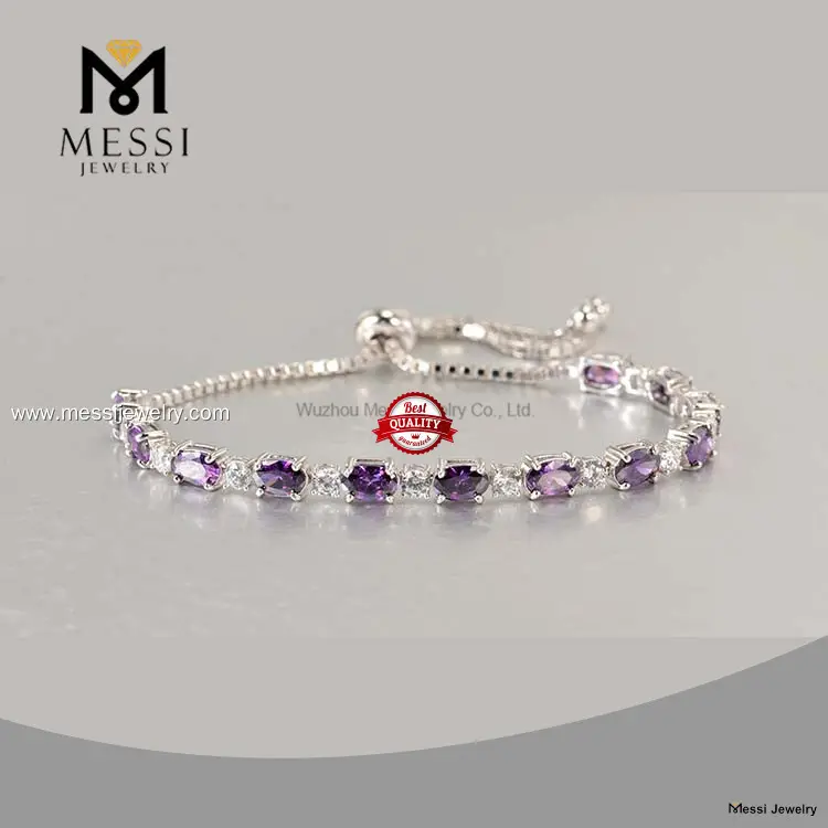 Messi Oval Synthetic Emerald Bolo Bracelet, 14K/18K Gold, Improved Technologies 1