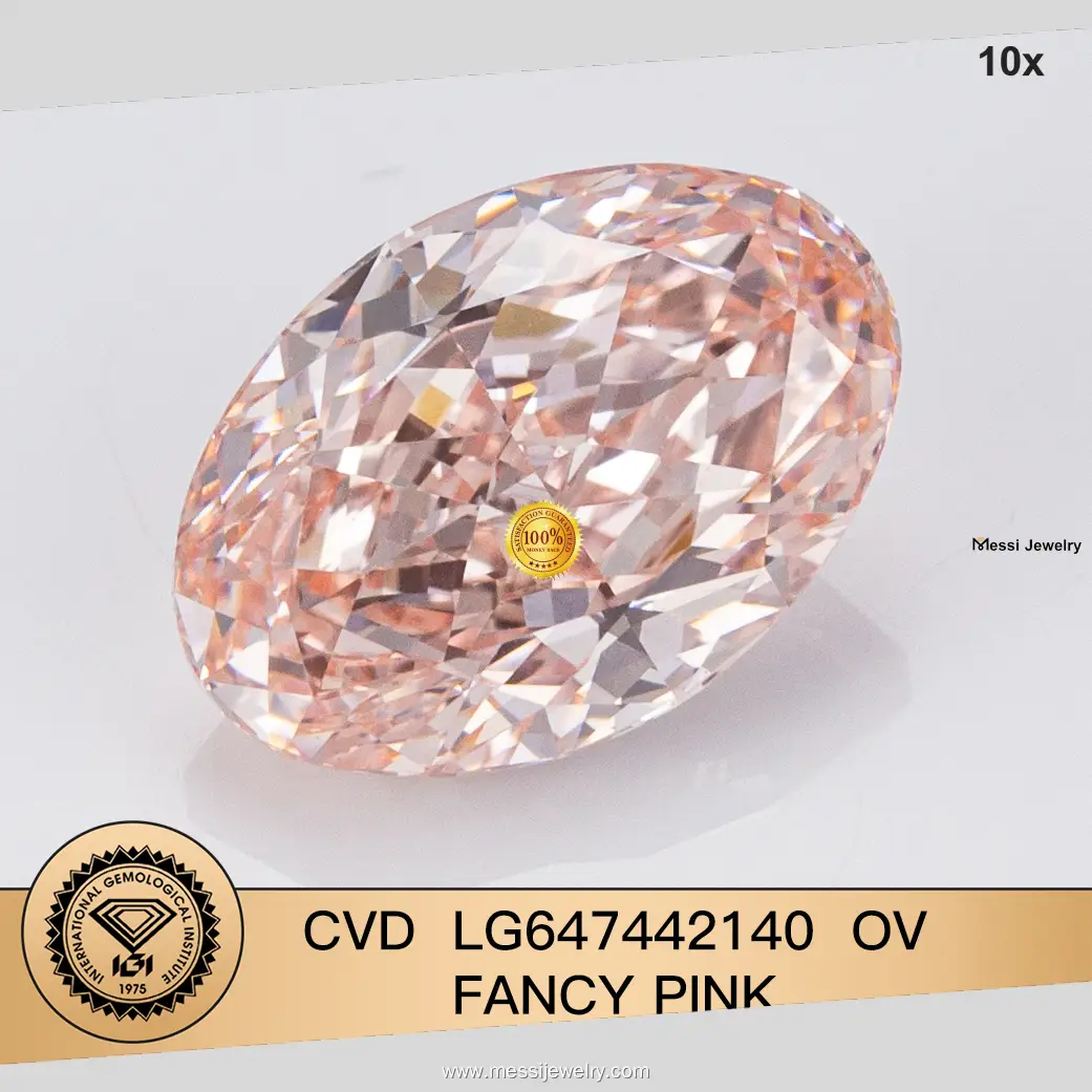 3.62CT PEAR LAB DIAMOND - IGI Certified - Customizable Jewelry 1