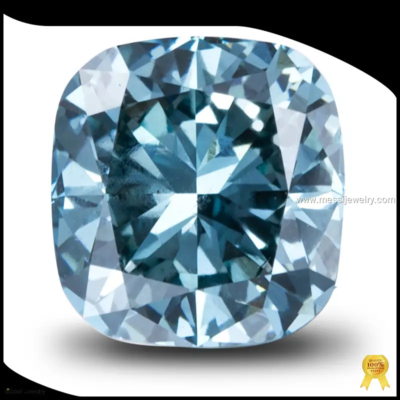 Creative elongated cushion cut lab diamond quality assurance | Messi Jewelry 1