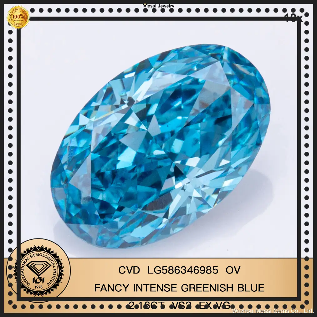 Messi Jewelry | Bulk oval simulated diamond ring factory price 1