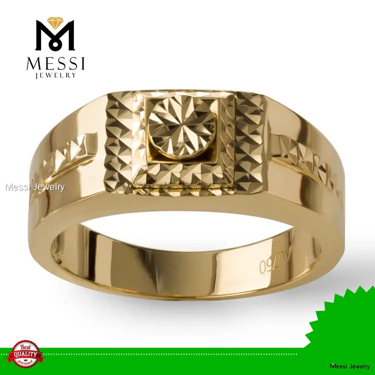 Customized rose gold moissanite wedding set supply | Messi Jewelry 1