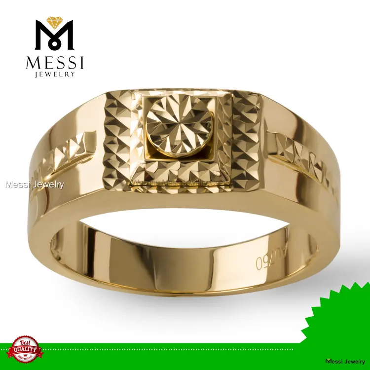 Customized rose gold moissanite wedding set supply | Messi Jewelry 1