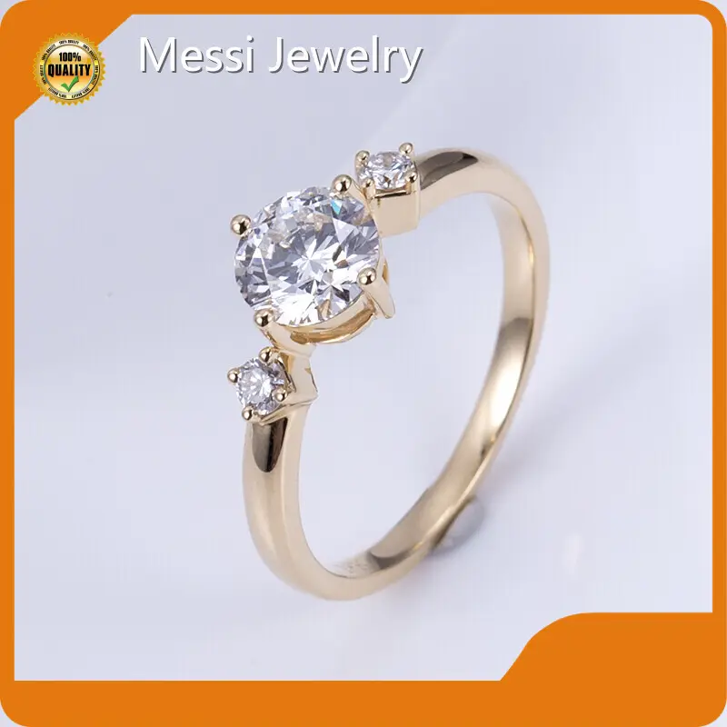Synthetic Diamond Rings Lab Grown DiamondFactory 1