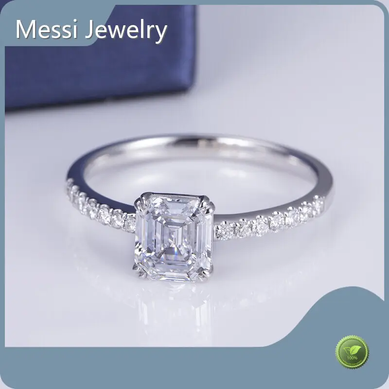 Synthetic Diamond Rings Lab Grown DiamondFactory Price 1