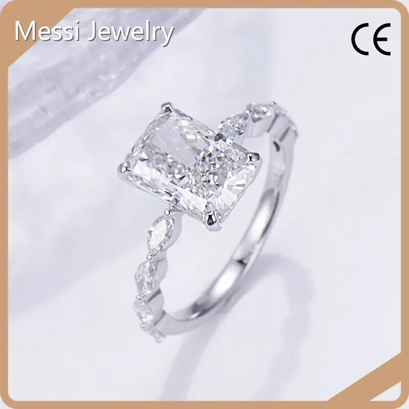 High Endbest Lab Diamond Jewelry T/T ; PayPal ; Western Union ; Lab Grown Diamond 1