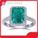 Lab Grown Diamond Producers Gemstone Ring Wholesale - Messi Jewelry 1