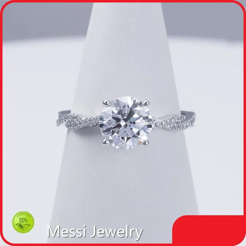 Lab Diamond Wedding Band Factory Price for Dinner and Party MSR-1431 1