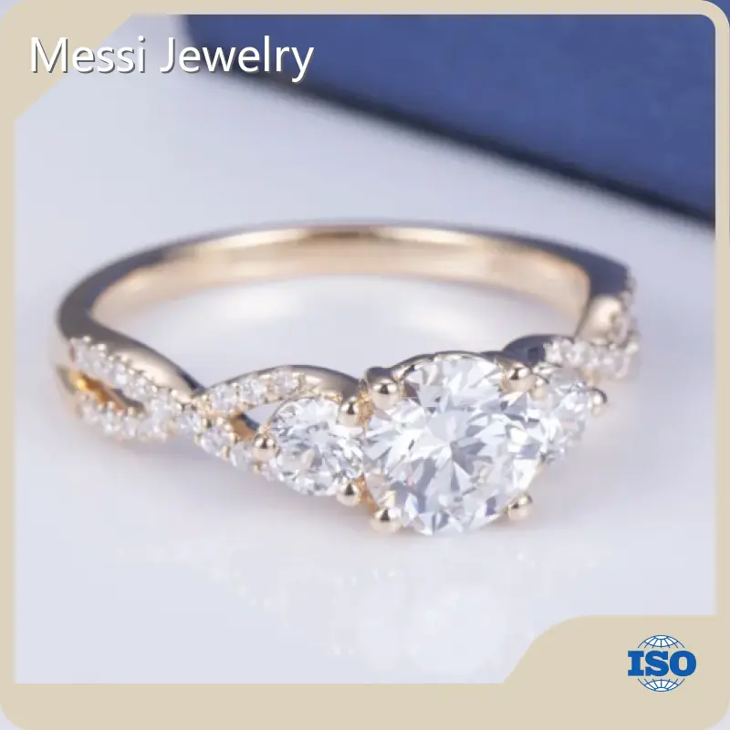 Messi Alahas Lab Diamond Singsing USD50 Manufacturers 1