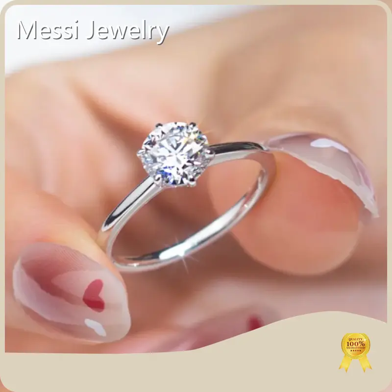 Pembekal Berlian Lab Grown DHL Lab Diamond Ring Borong - Barang Kemas Messi 1