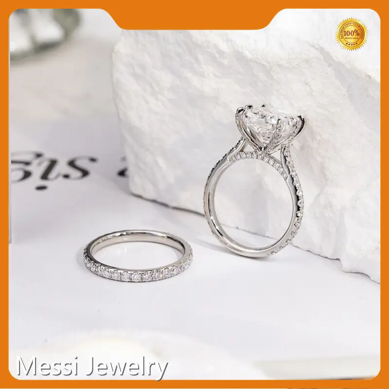 Lab Diamond Ring Synthetic Gemstone Manufacturer MSR-1698 Lab Grown Diamond Manufacturers 1