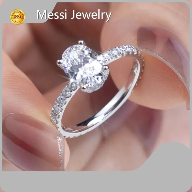 Synthetic Diamond Manufacturers Jewelry Wholesale - Messi Jewelry-1 1