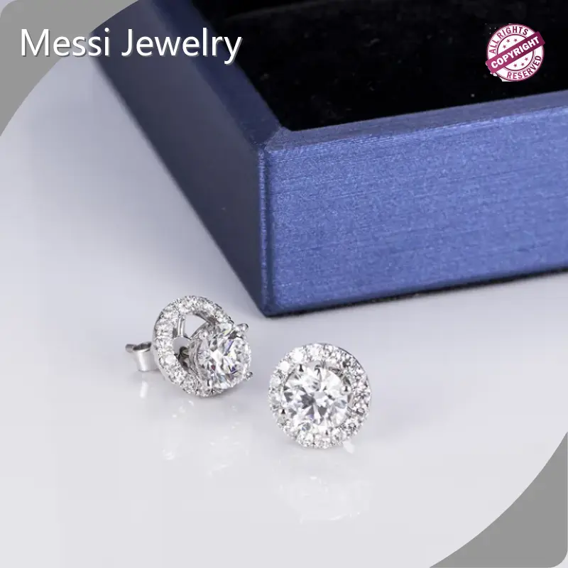 Lab Diamond Earrings Lab Grown Diamond Manufacturers T/T ; PayPal ; Western Union ; FEDES Manufacturers 1