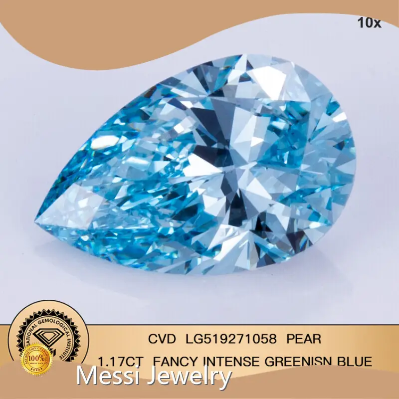 Low-cost Synthetic Blue Diamond Company 1