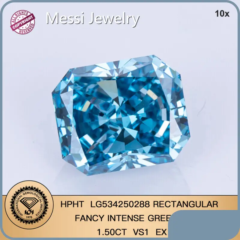 For Ring Custom Lab Diamond Pendants by Messi Jewelry 1