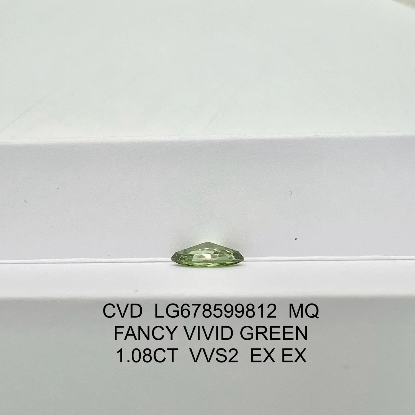 Makmal Marquise Tumbuh Berlian Hijau