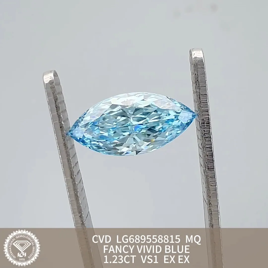 Syarikat Berlian Marquise Tumbuhan Makmal 2 Karat Harga Kilang 4