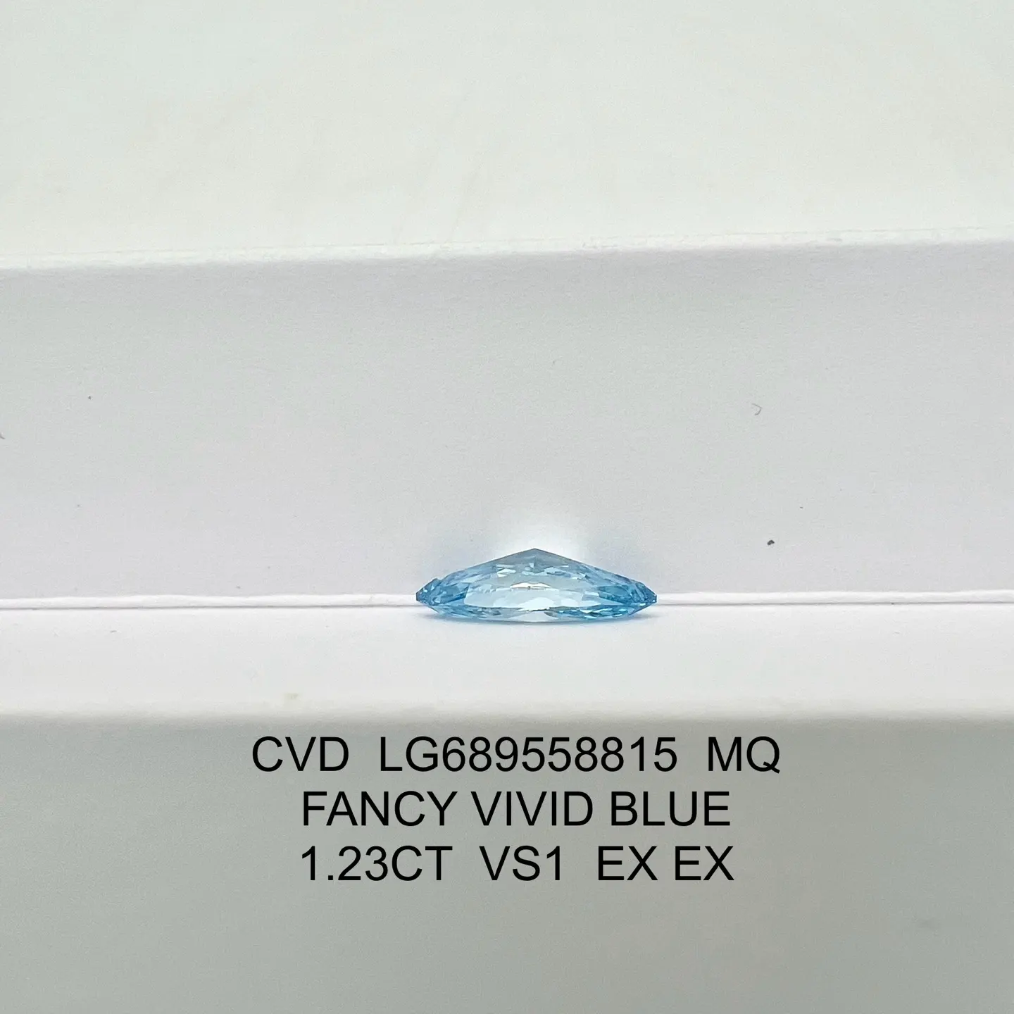 Syarikat Berlian Marquise Tumbuhan Makmal 2 Karat Harga Kilang 3