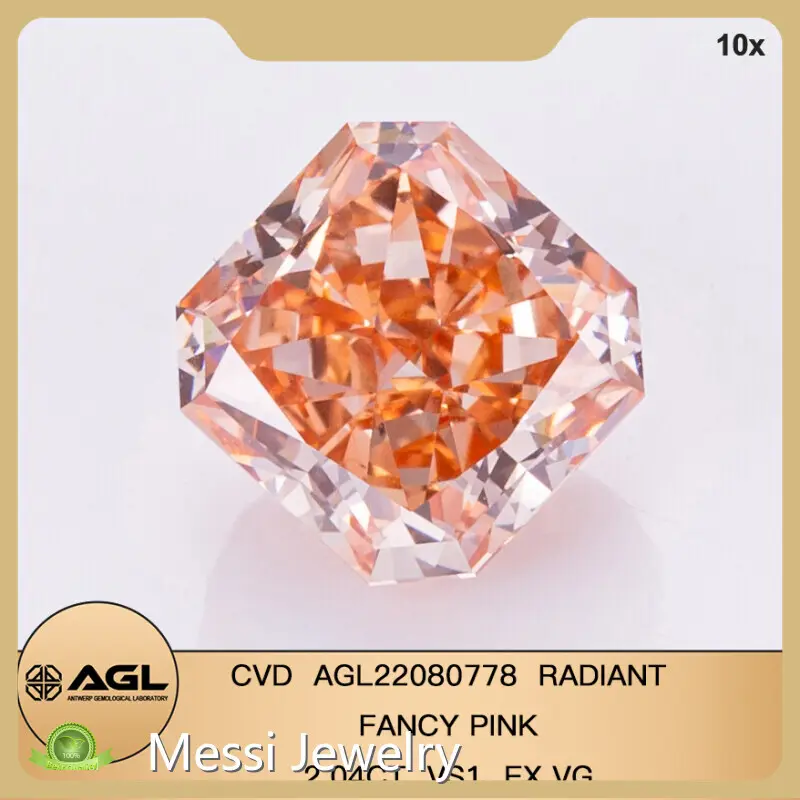 High End Lab Diamonds for Necklace 1