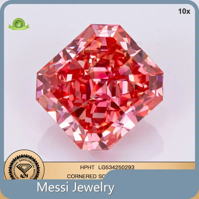 Hot Sale Pink Diamond Lab Grown Factory Price for Ring 1
