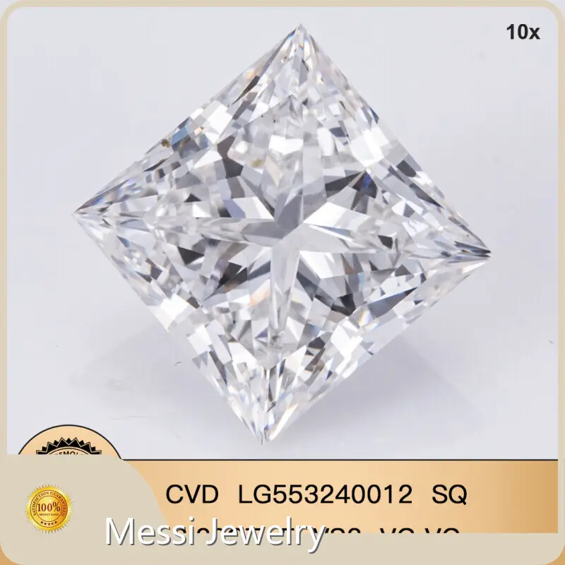 목걸이용 5캐럿 랩 그로운 다이아몬드 반지 공급 1