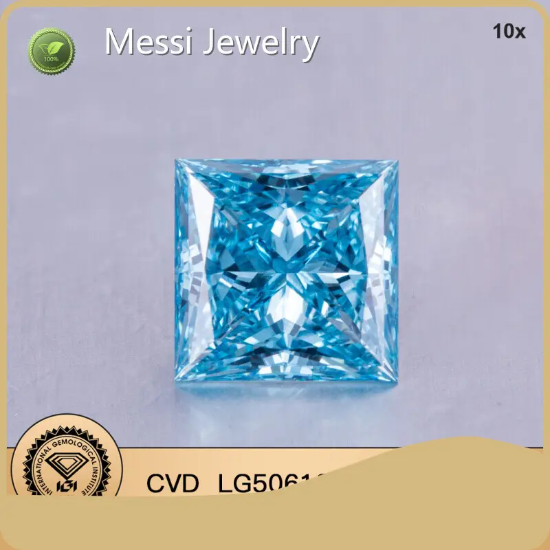 목걸이용 대량 생산 맞춤형 랩 다이아몬드 1