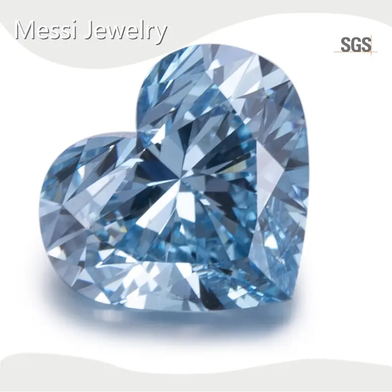 Blue CVD Lab Grown Diamond