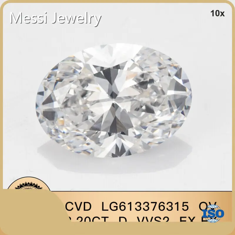 1-5ct Lab Diamond Synthetic Diamonds Factory 1